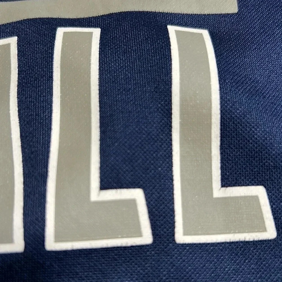 PATRIOTS FOOTBALL BLUE HOODIE!NFL TEAM APPAREL.Kangaroo pockets, red inside hood - Picture 12 of 14